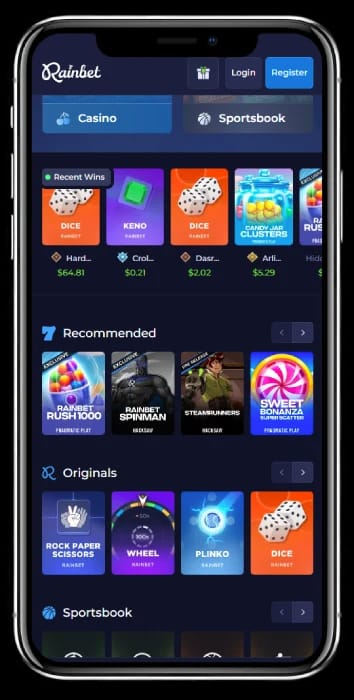 Gambling review site - Rainbet Canada